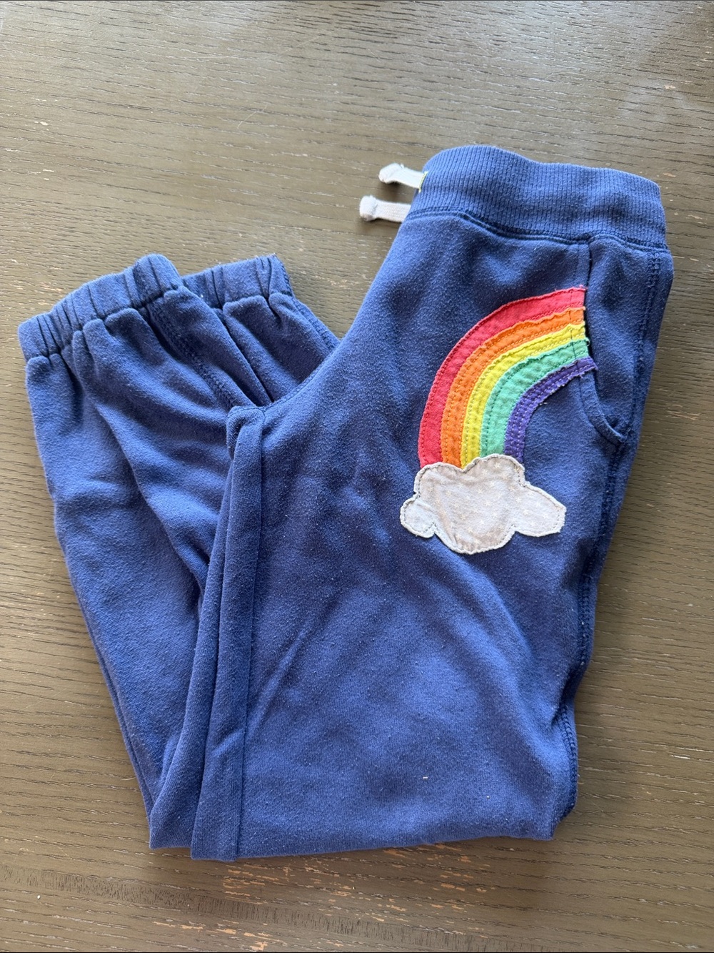 Boden 7Y Rainbow Sweatpants
